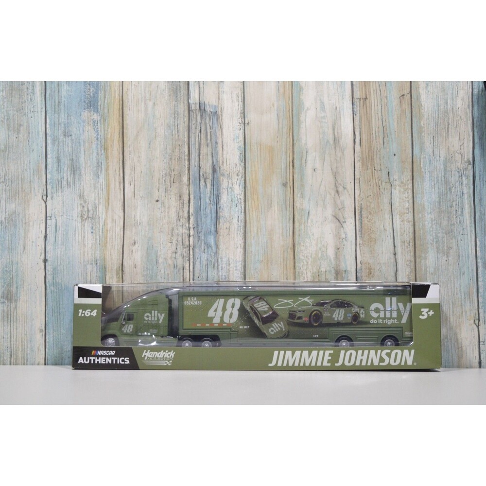 Jimmie Johnson #48 Ally Patriotic Hauler 1:64 Diecast Nascar Authentics